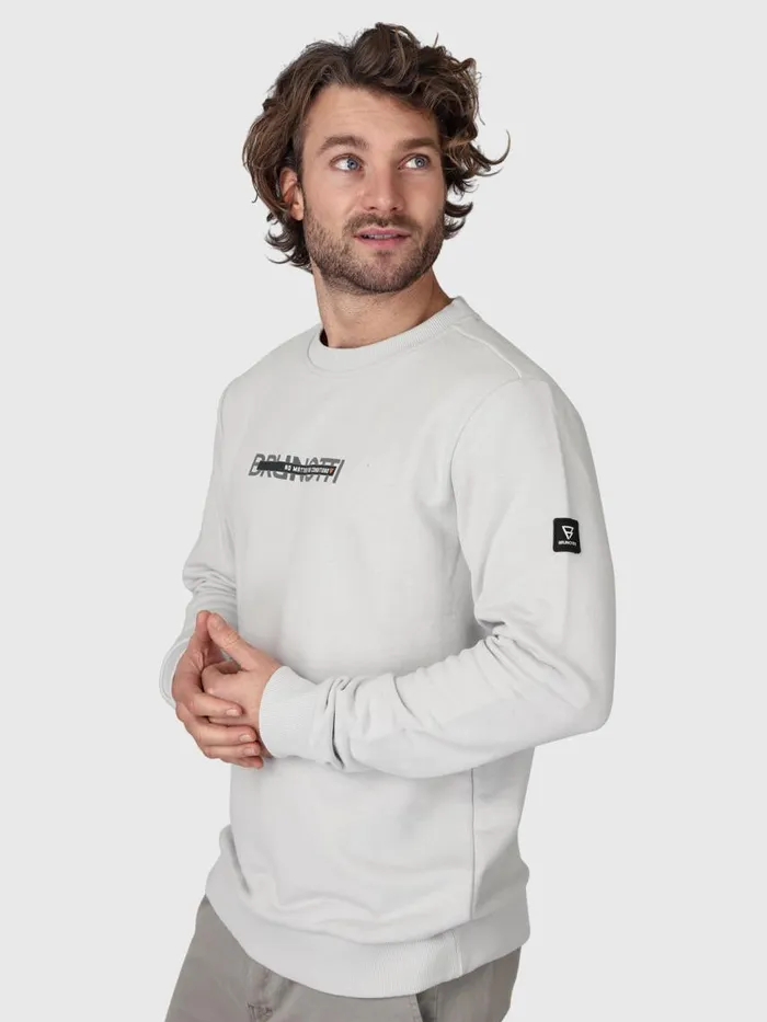 Brunotti Sweaters and Hoodies Men RotcherSweater Stone Grey