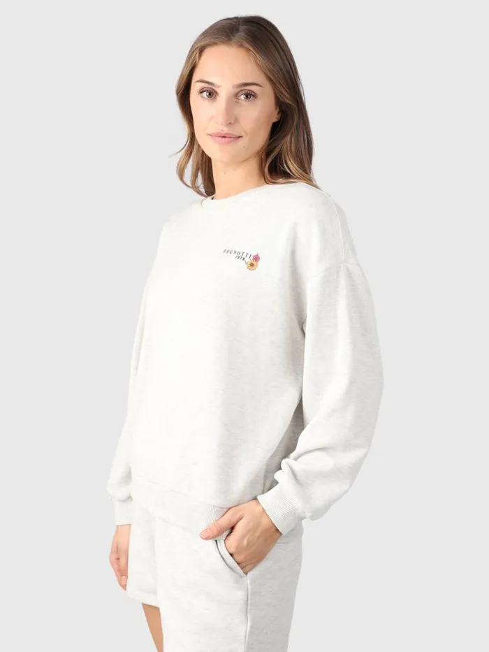 Brunotti Sweaters and Hoodies Women Ari Sweater WhiteMelee