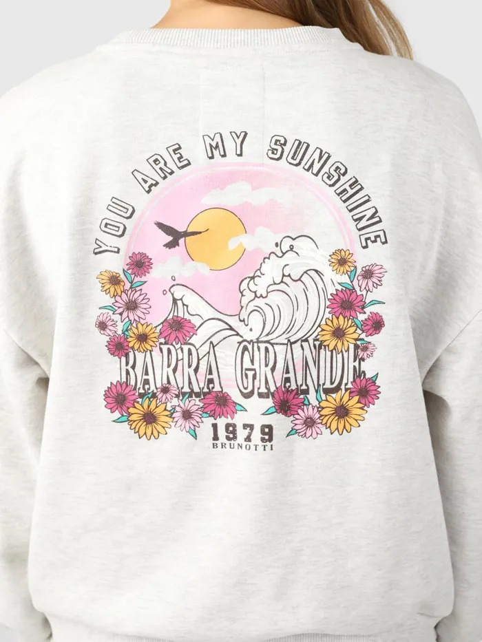 Brunotti Sweaters and Hoodies Women Ari Sweater WhiteMelee
