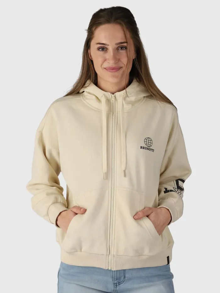 Brunotti Sweaters and Hoodies Women EloiseR Sweater WhiteBeige