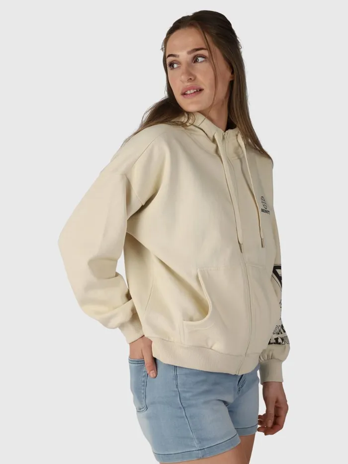 Brunotti Sweaters and Hoodies Women EloiseR Sweater WhiteBeige