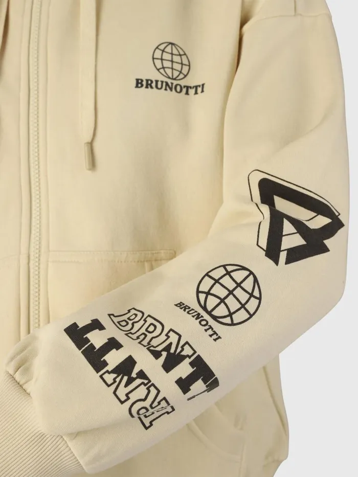 Brunotti Sweaters and Hoodies Women EloiseR Sweater WhiteBeige