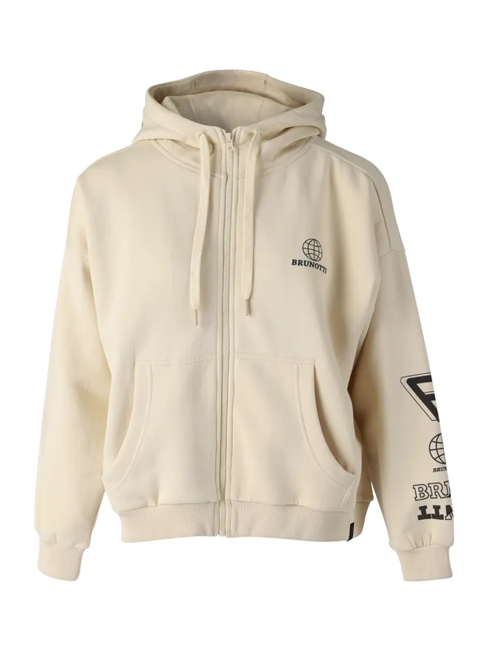 Brunotti Sweaters and Hoodies Women EloiseR Sweater WhiteBeige