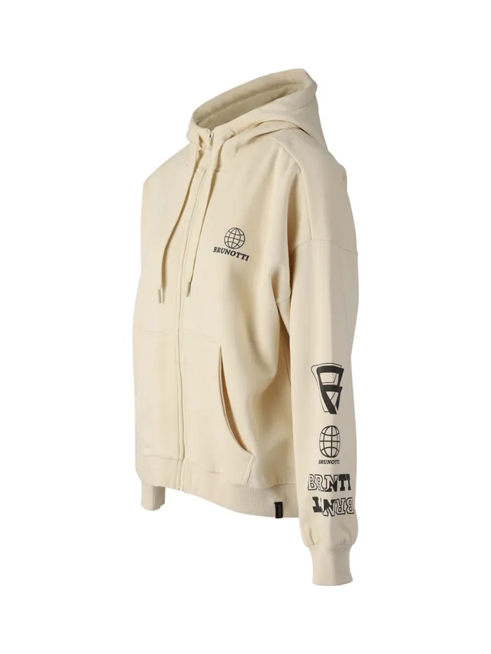 Brunotti Sweaters and Hoodies Women EloiseR Sweater WhiteBeige