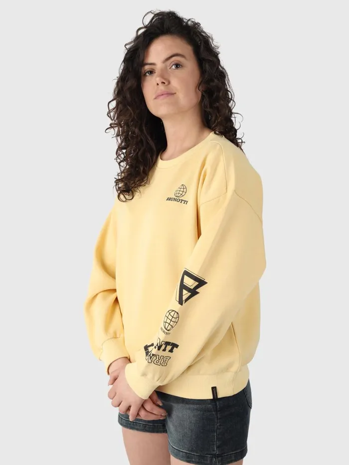 Brunotti Sweaters and Hoodies Women RachidaR Sweater Yellow