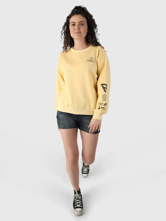 Brunotti Sweaters and Hoodies Women RachidaR Sweater Yellow