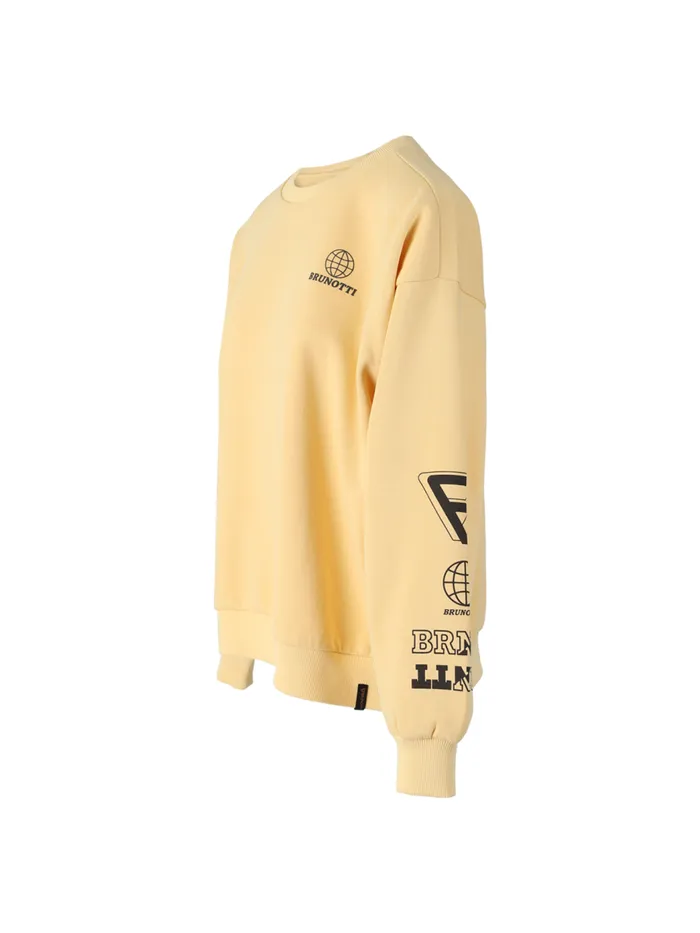 Brunotti Sweaters and Hoodies Women RachidaR Sweater Yellow
