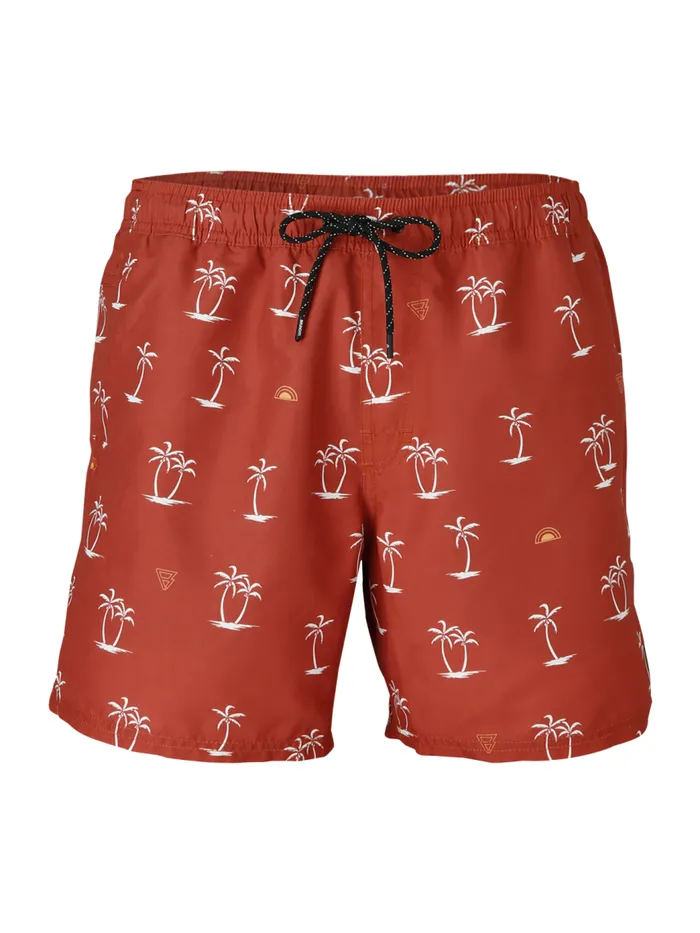 Brunotti Swim Shorts Men CrunECOMiniNSwim Shorts Red Brown
