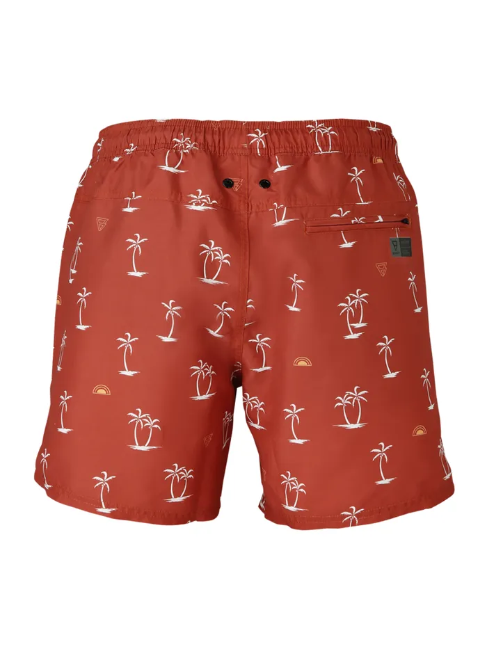 Brunotti Swim Shorts Men CrunECOMiniNSwim Shorts Red Brown