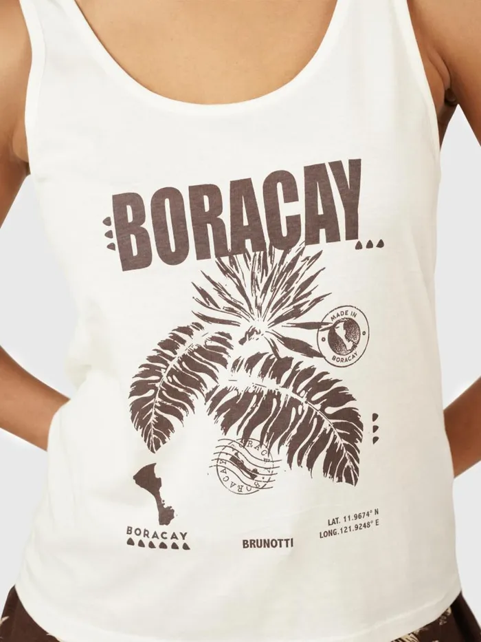 Brunotti TShirts and Tops Women Bocana Top OffWhite
