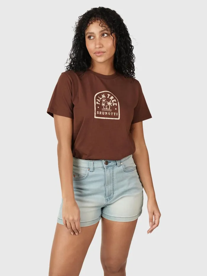 Brunotti TShirts and Tops Women Mathilde Tshirt Brown