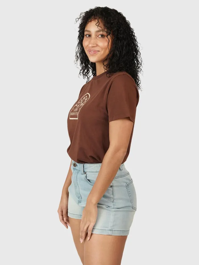 Brunotti TShirts and Tops Women Mathilde Tshirt Brown