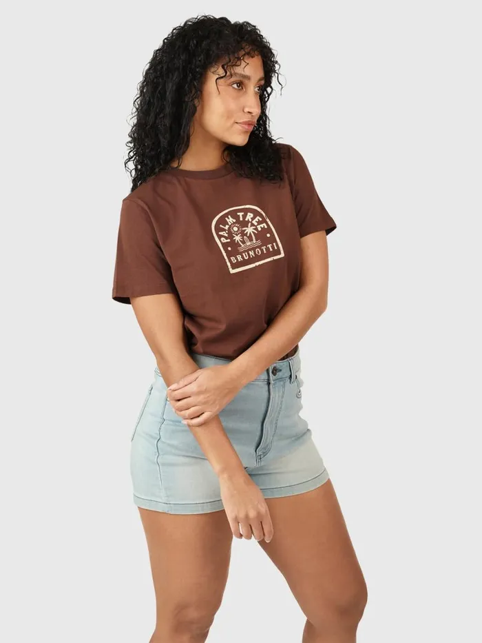 Brunotti TShirts and Tops Women Mathilde Tshirt Brown