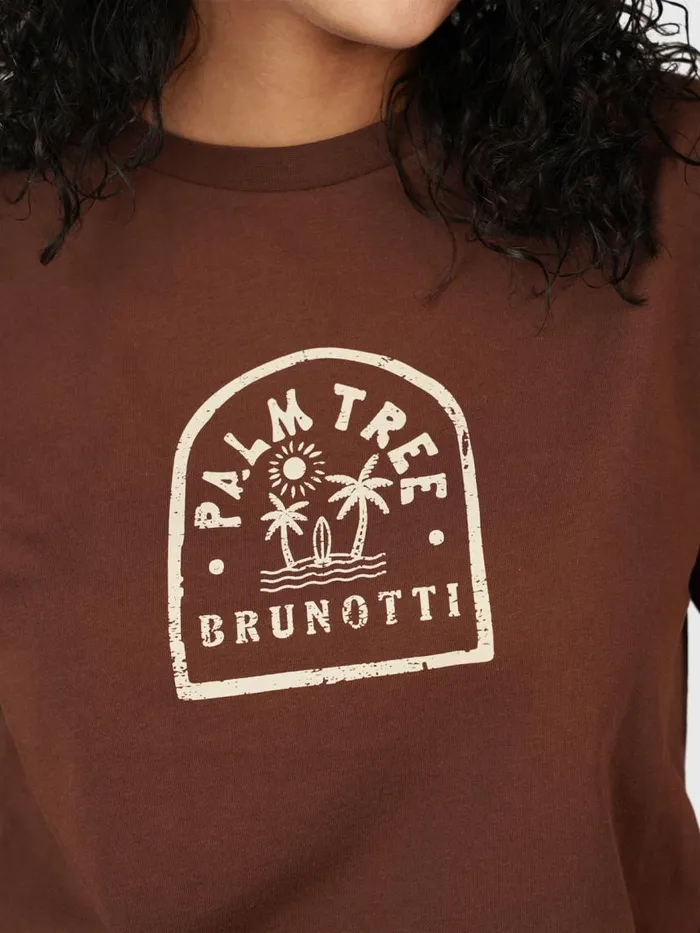 Brunotti TShirts and Tops Women Mathilde Tshirt Brown