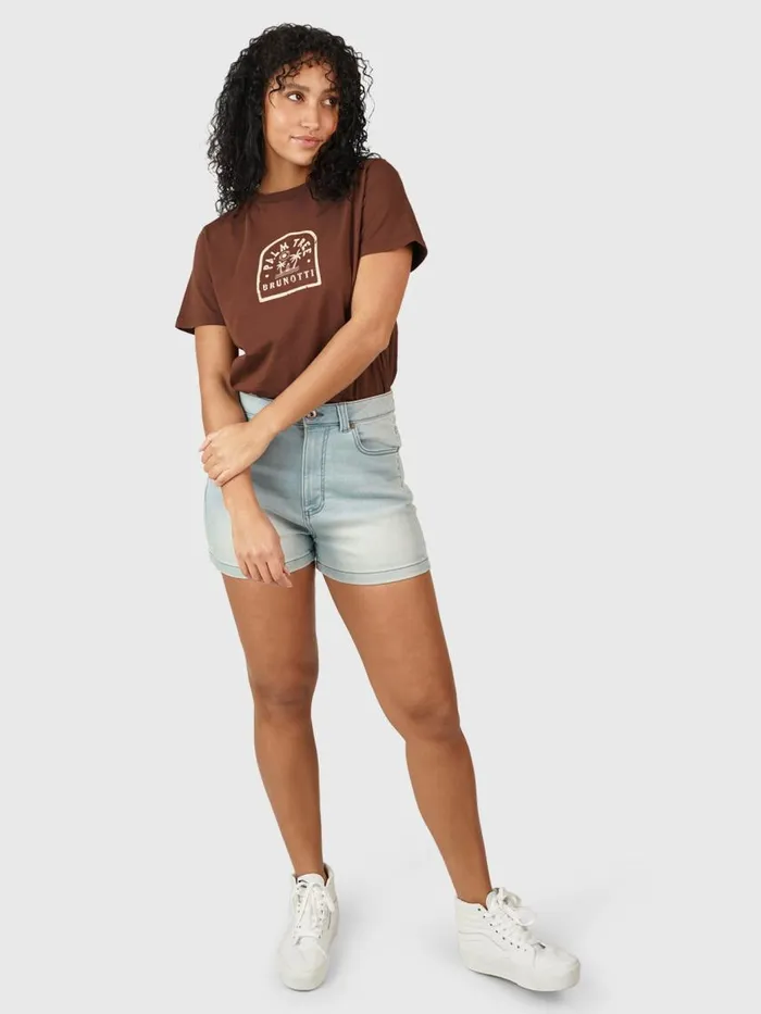 Brunotti TShirts and Tops Women Mathilde Tshirt Brown