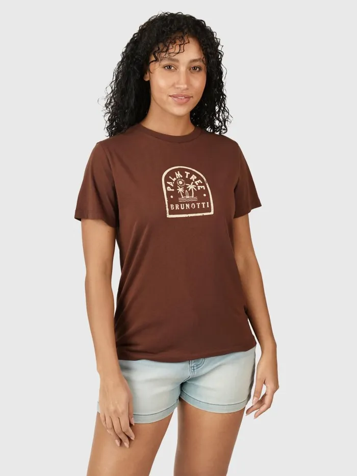 Brunotti TShirts and Tops Women Mathilde Tshirt Brown