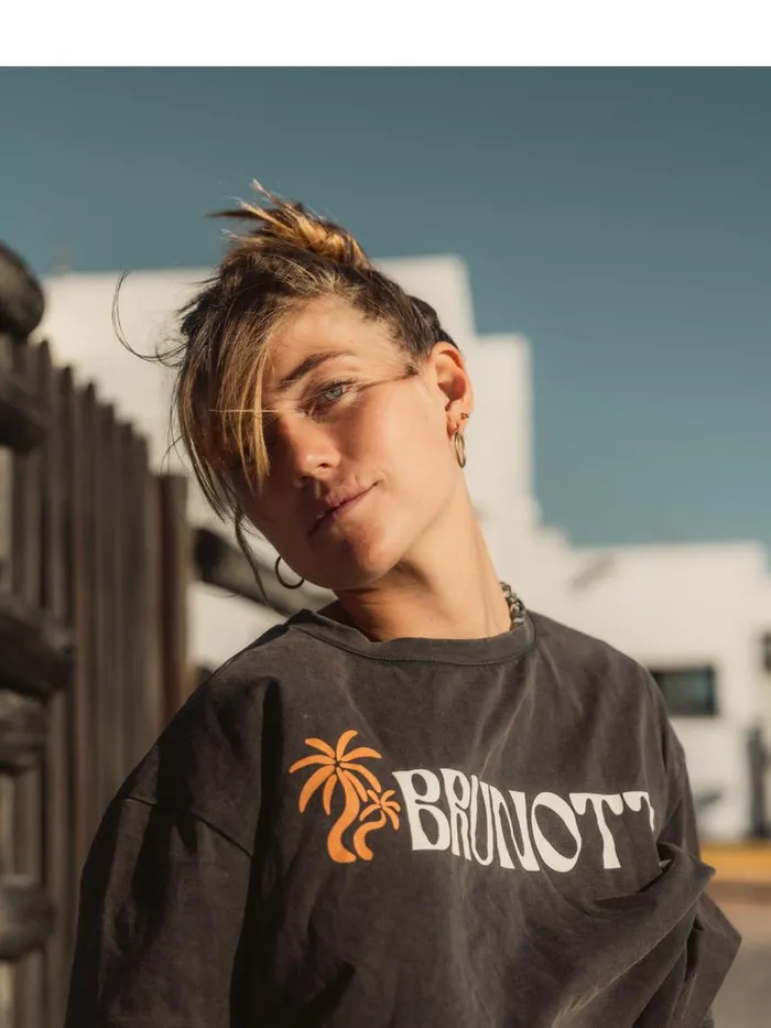 Brunotti TShirts and Tops Women Mellow Oversized Tshirt Black