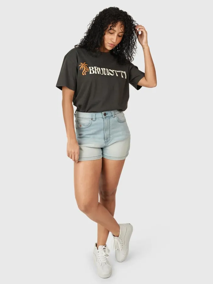 Brunotti TShirts and Tops Women Mellow Oversized Tshirt Black