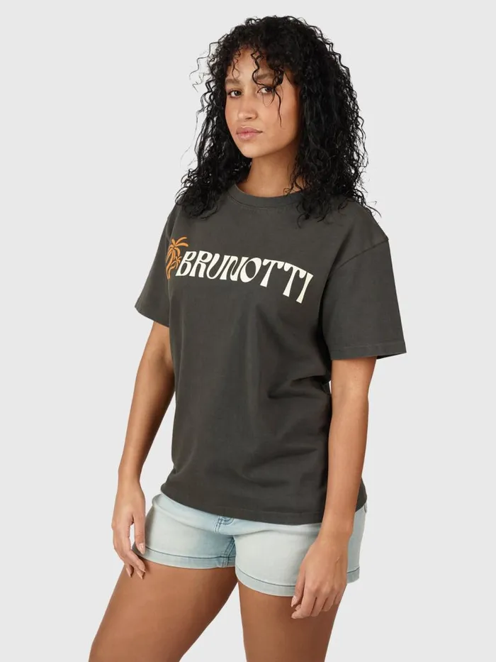 Brunotti TShirts and Tops Women Mellow Oversized Tshirt Black