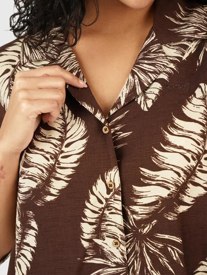 Brunotti TShirts and Tops Women RileePalm Shirt Brown