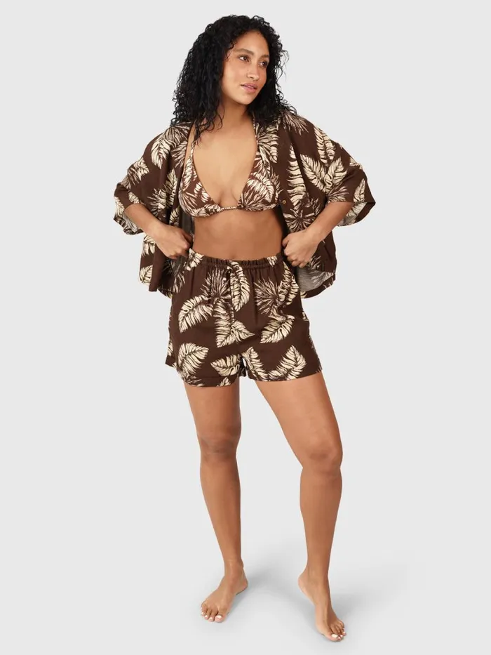 Brunotti TShirts and Tops Women RileePalm Shirt Brown