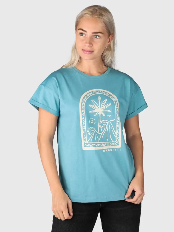 Brunotti TShirts and Tops Women SamayaR Tshirt Blue