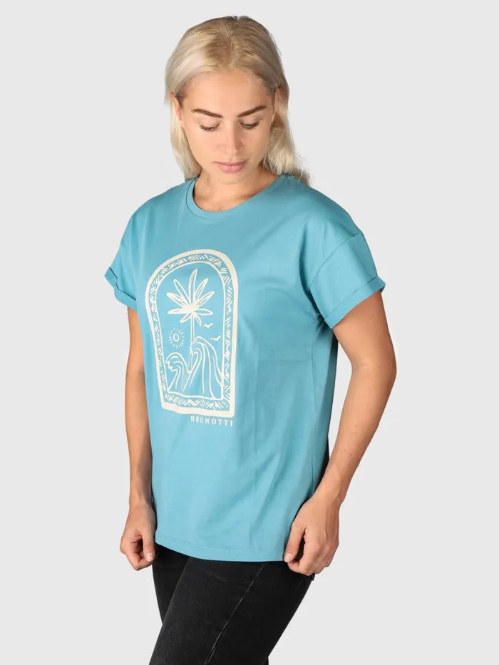 Brunotti TShirts and Tops Women SamayaR Tshirt Blue