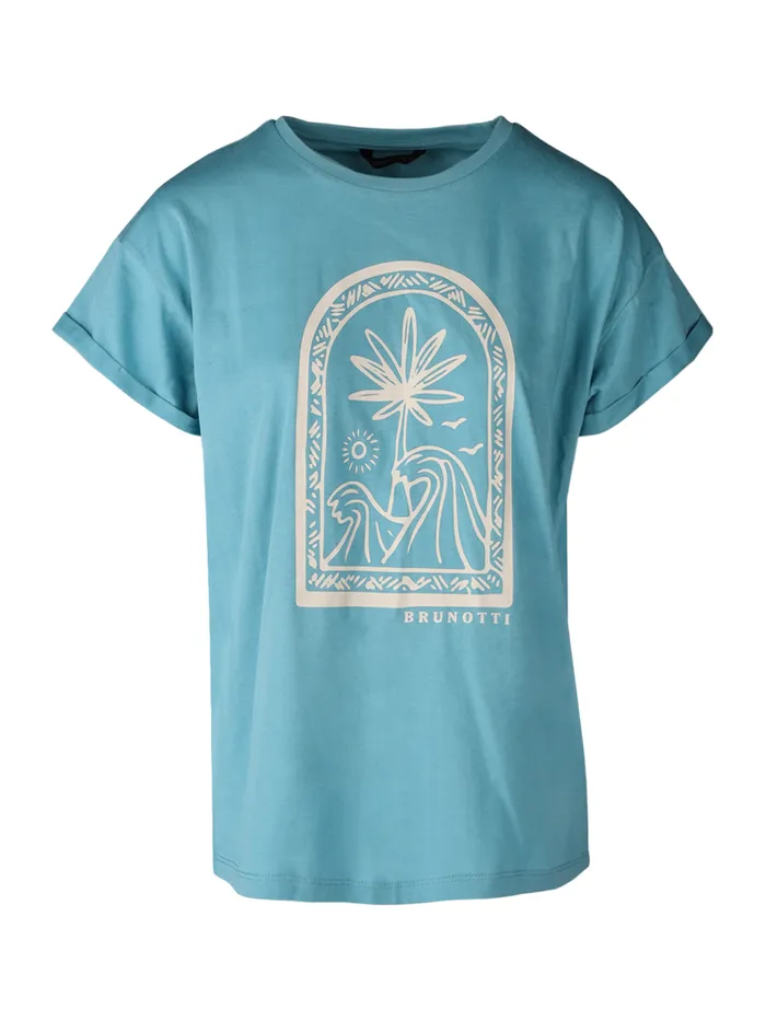 Brunotti TShirts and Tops Women SamayaR Tshirt Blue