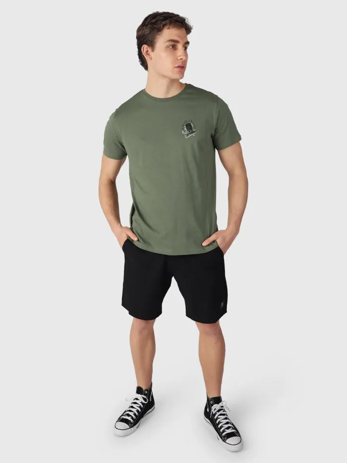 Brunotti Tshirts Men ArtistTarikTShirt Green