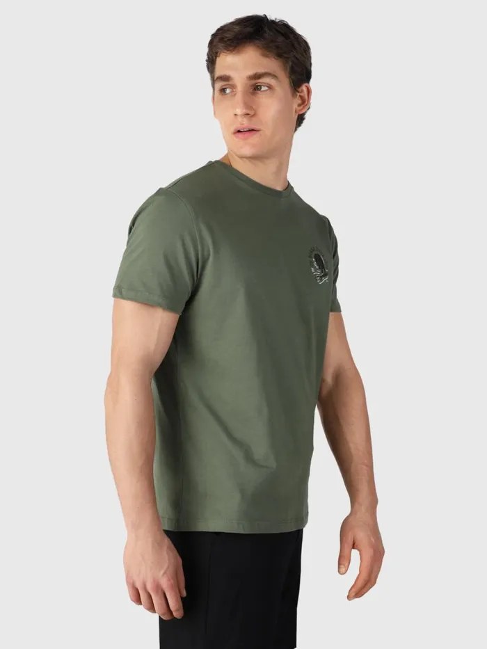Brunotti Tshirts Men ArtistTarikTShirt Green