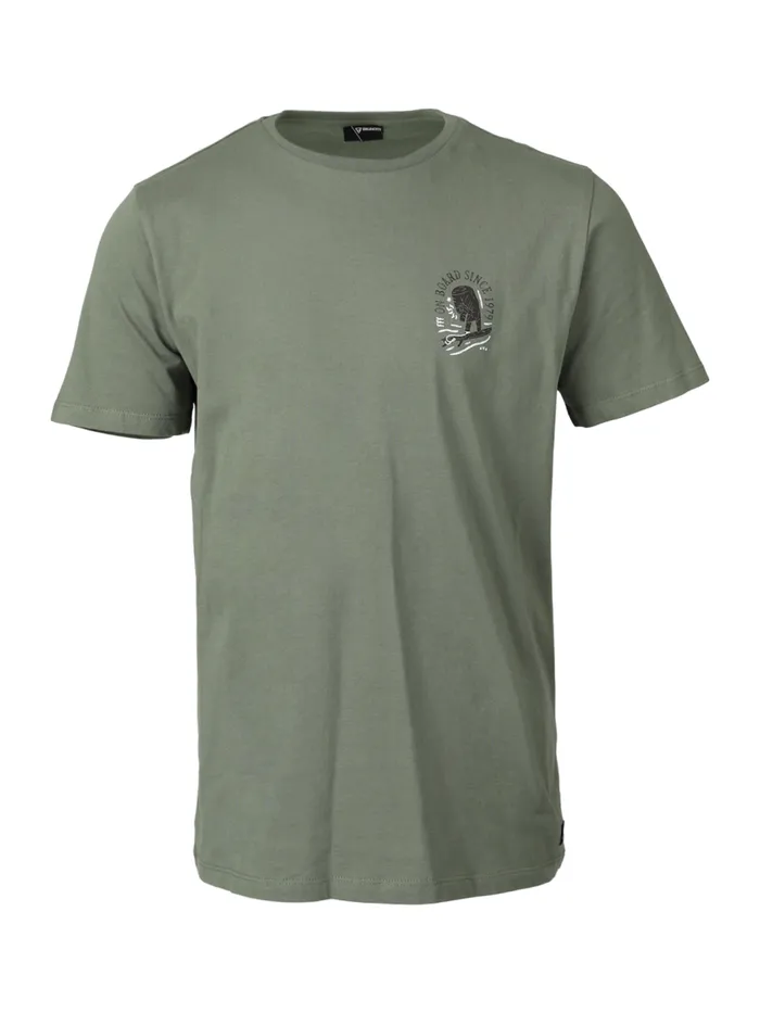 Brunotti Tshirts Men ArtistTarikTShirt Green