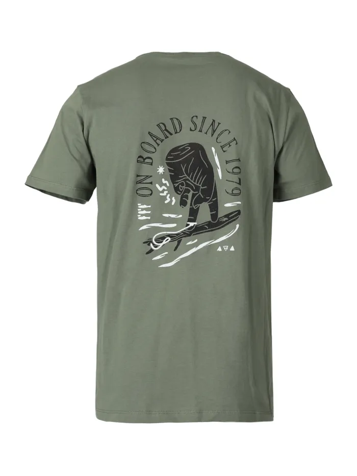 Brunotti Tshirts Men ArtistTarikTShirt Green