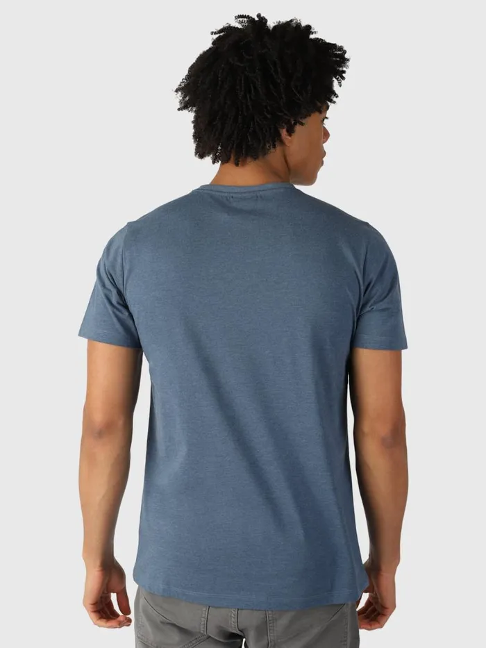 Brunotti Tshirts Men AxleMeleeTShirt Blue
