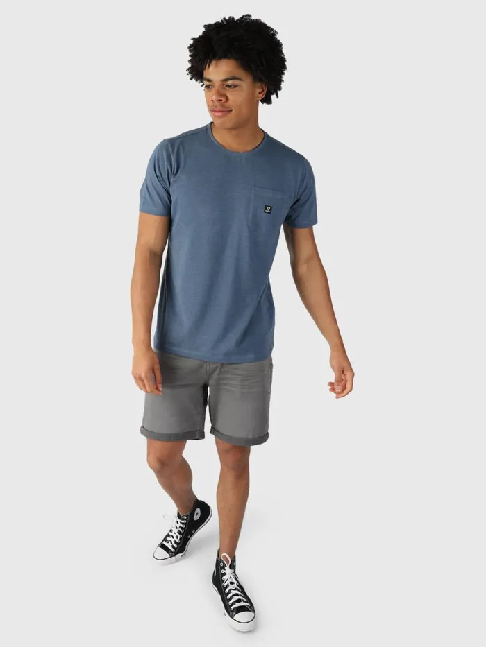 Brunotti Tshirts Men AxleMeleeTShirt Blue