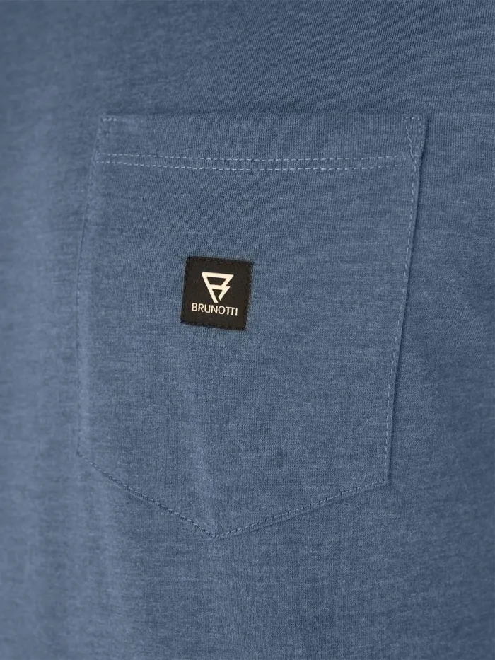 Brunotti Tshirts Men AxleMeleeTShirt Blue
