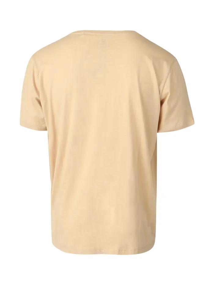 Brunotti Tshirts Men AxleNeppyTshirt Beige