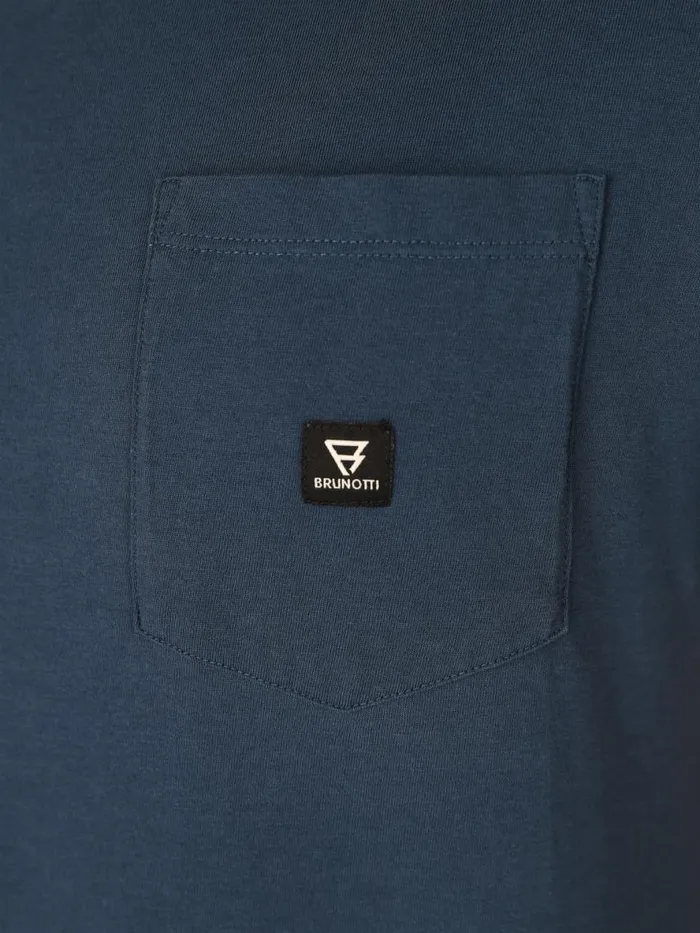 Brunotti Tshirts Men AxleSlubTshirt Blue
