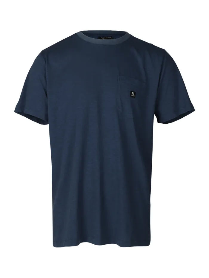 Brunotti Tshirts Men AxleSlubTshirt Blue