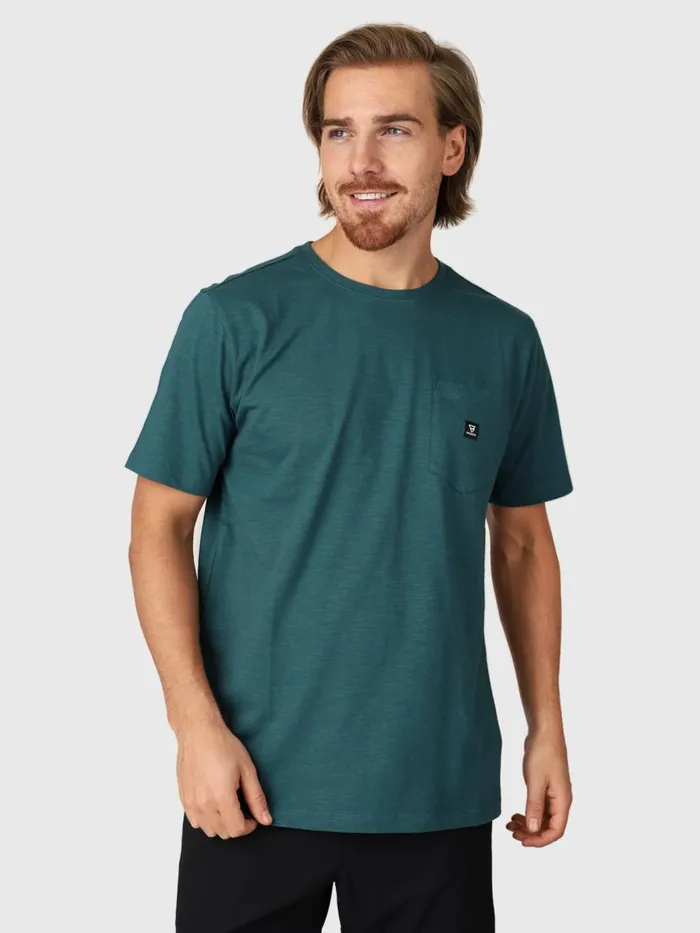 Brunotti Tshirts Men AxleSlubTShirt Green