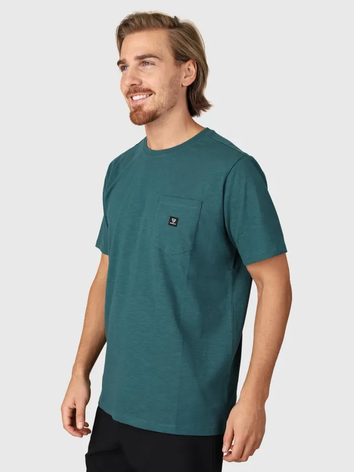 Brunotti Tshirts Men AxleSlubTShirt Green