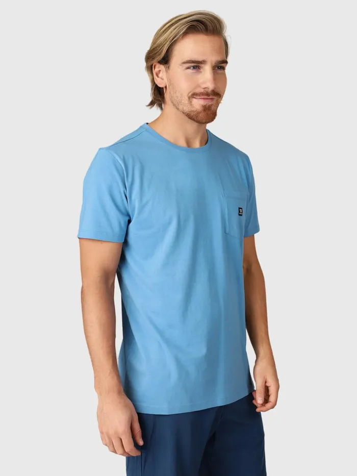 Brunotti Tshirts Men AxleTShirt Blue