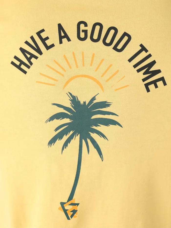 Brunotti Tshirts Men BirrieRTShirt Yellow