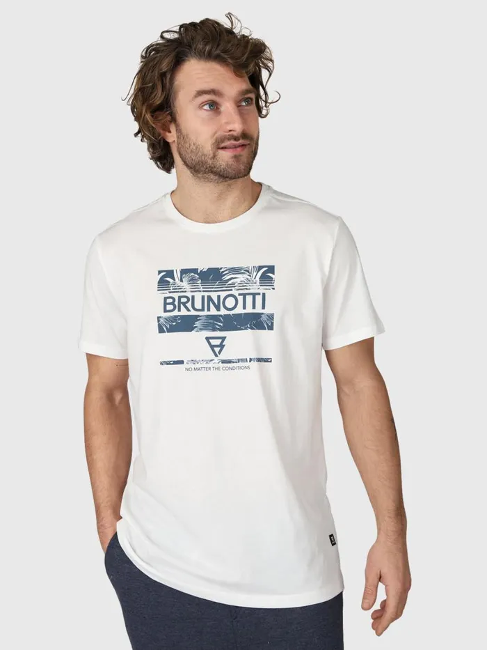 Brunotti Tshirts Men FunblockTShirt White
