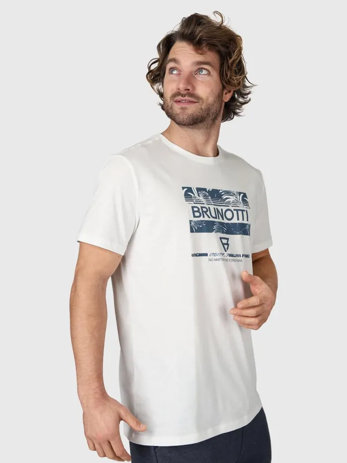 Brunotti Tshirts Men FunblockTShirt White