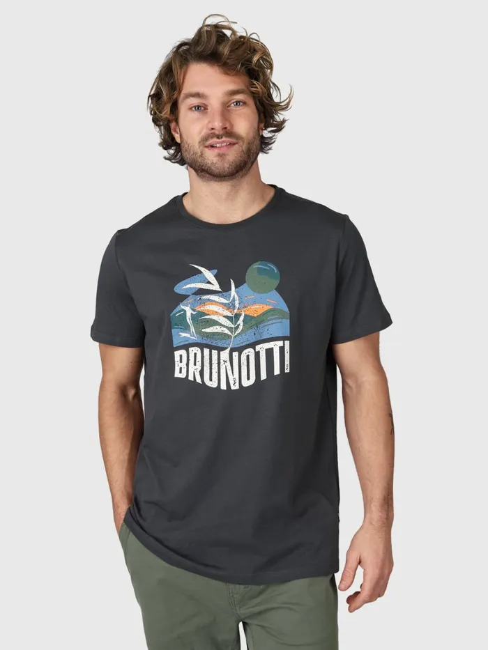 Brunotti Tshirts Men FunhorizonTShirt Grey