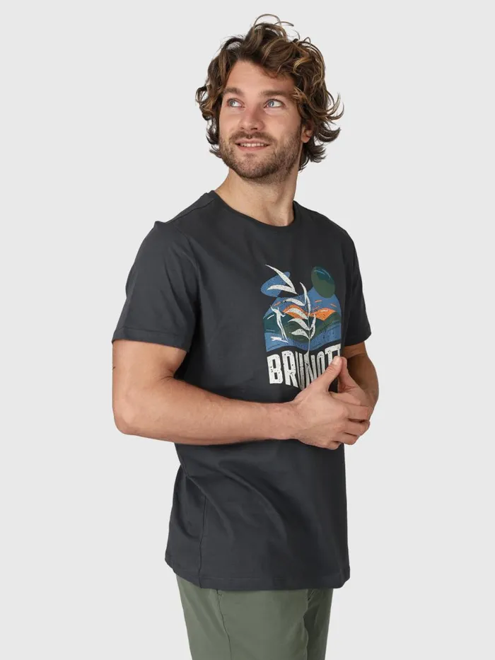 Brunotti Tshirts Men FunhorizonTShirt Grey