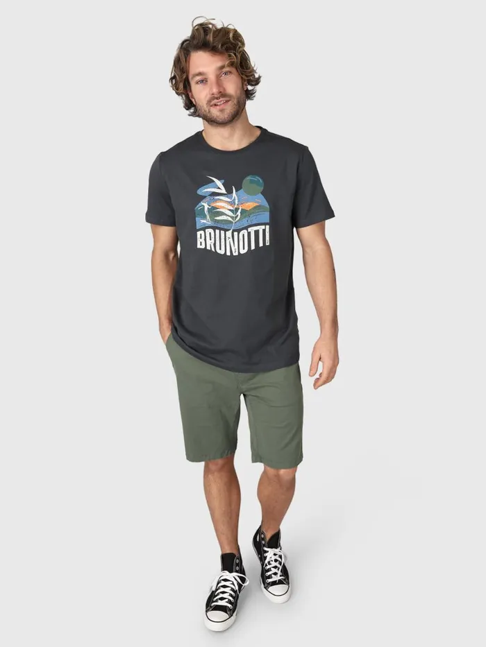 Brunotti Tshirts Men FunhorizonTShirt Grey
