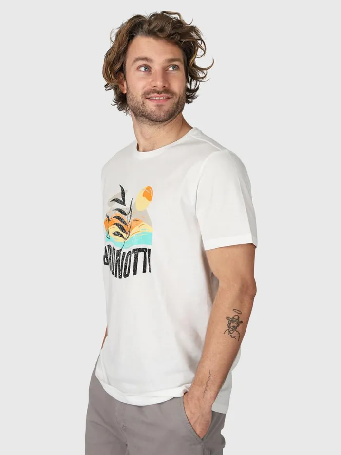 Brunotti Tshirts Men FunhorizonTShirt White