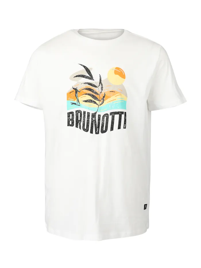 Brunotti Tshirts Men FunhorizonTShirt White