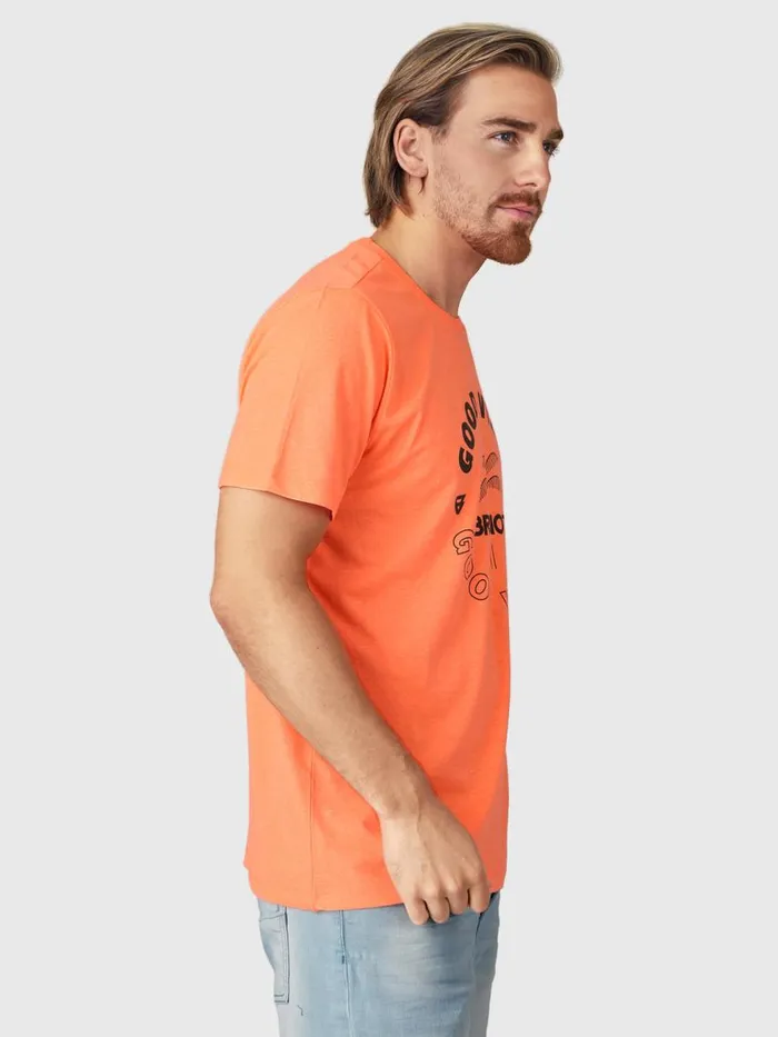 Brunotti Tshirts Men FunvibesTShirt Pink